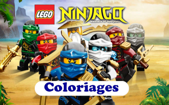 coloriage ninjago