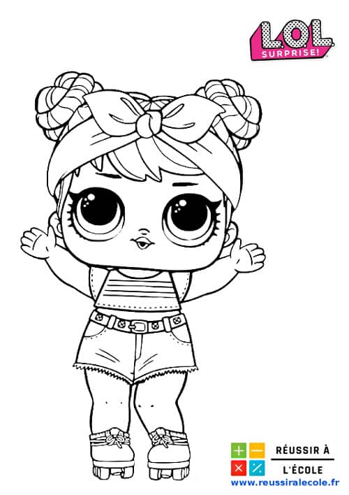 Coloriage Poupee LOL  19 supers dessins à imprimer gratuitement
