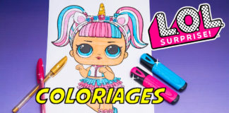 coloriage poupee lol