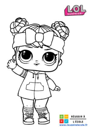 poupee lol coloriage