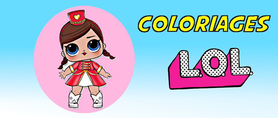 Coloriage Poupee LOL  19 supers dessins à imprimer gratuitement