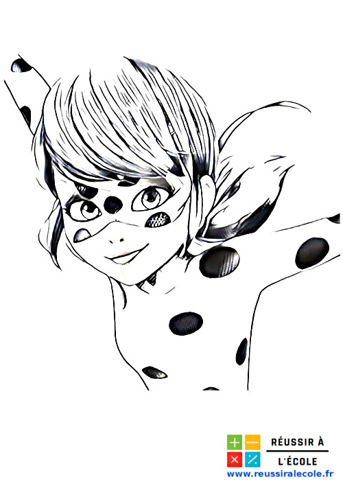 Miraculous: As Aventuras de Ladybug - Para colorir  Coloriage ladybug,  Pages de coloriage disney, Coloriage