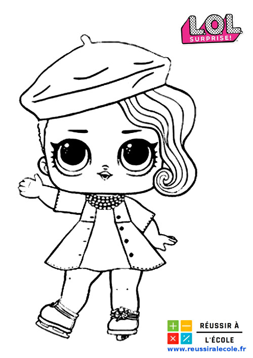 Coloriage Poupee Lol à imprimer & Dessin Poupee Lol à colorier ✏️