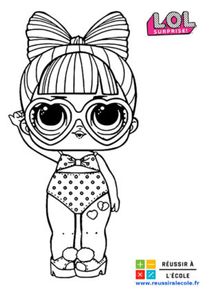 poupee lol coloriage