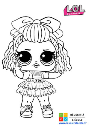 dessin poupee lol