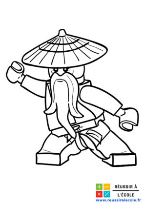 ninjago coloriage