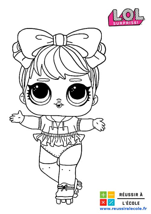 Coloriage Poupee LOL  19 supers dessins à imprimer gratuitement