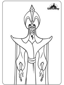 coloriage disney facile