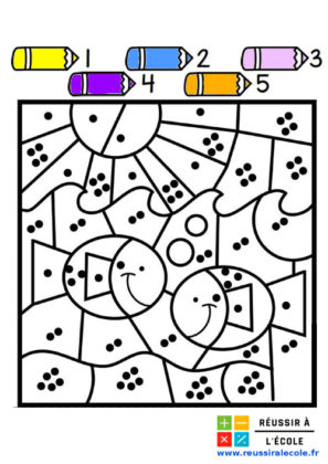 coloriage magique maternelle