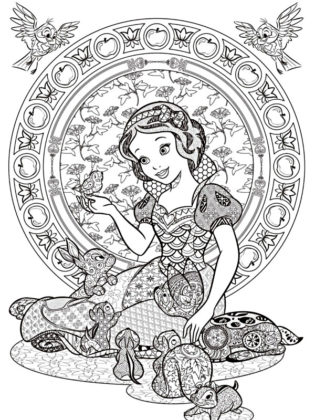 Coloriage Mandala Disney  20 superbes dessins à imprimer