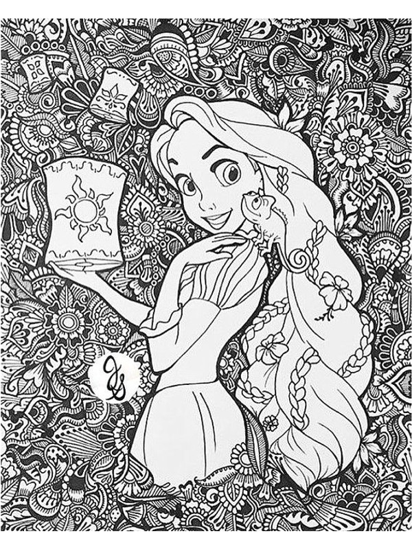 Coloriage Mandala Disney : 20 superbes dessins à imprimer