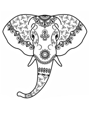 dessin elephant