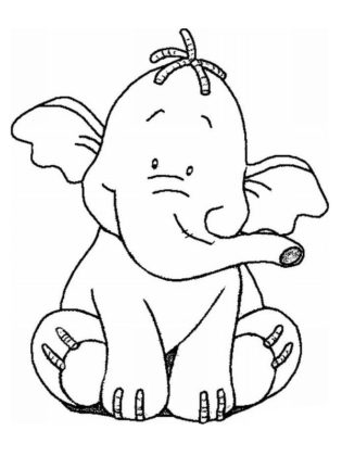 elephant dessin