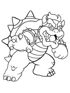 coloriage mario