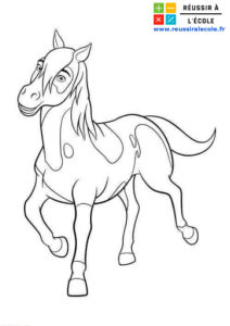 coloriages chevaux