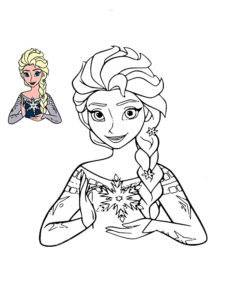 Coloriage Les princesses Disney