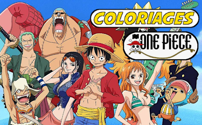 coloriage one piece