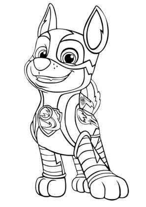 coloriage paw patrol