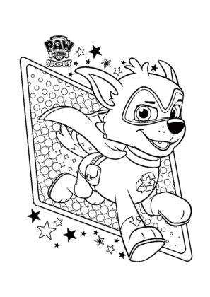 coloriage paw patrol