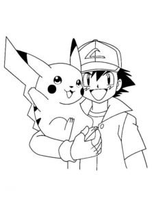 coloriage pikachu