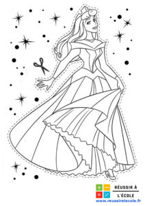 coloriage princesse