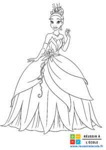 coloriage princesse