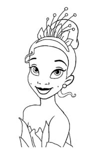 coloriage princesse disney