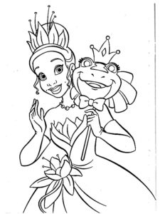 coloriage disney princesse