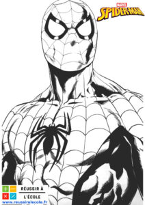 coloriage spiderman