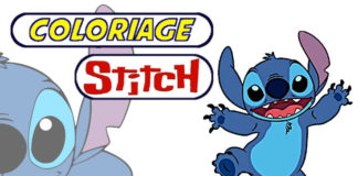 coloriage stitch
