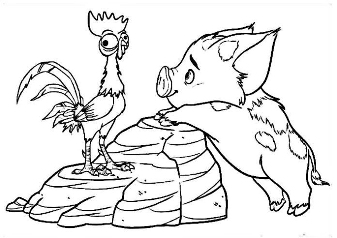 Coloriage Vaiana  nos 22 dessins à imprimer gratuitement