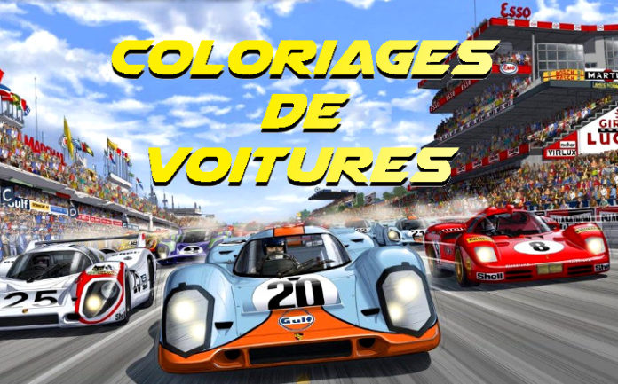 coloriage voiture