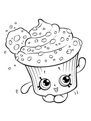 dessin cupcake kawaii