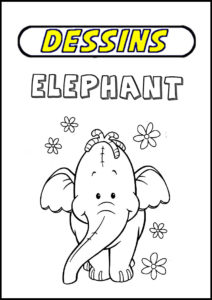 elephant dessin