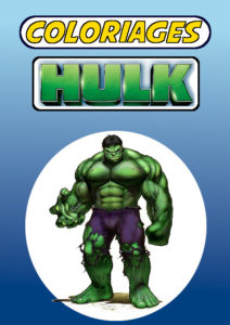hulk livre de coloriage
