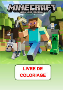 livre coloriage minecraft