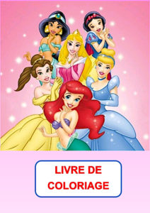 coloriage princesse à imprimer pdf