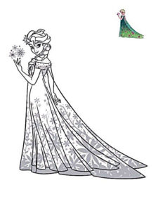 princesse disney coloriage