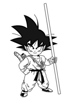 Coloriage Dragon Ball  27 supers dessins à imprimer gratuitement