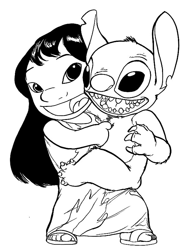 COMMENT DESSINER ANGEL  LILO ET STITCH 