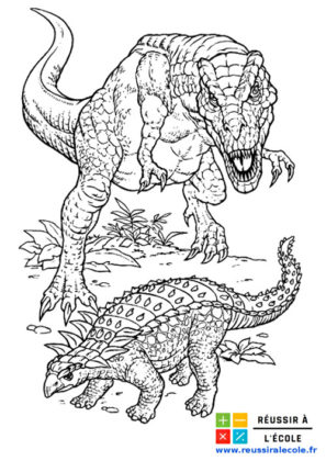 tyrannosaure dessin