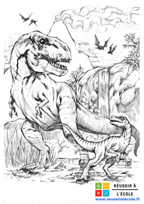 tyrannosaure dessin