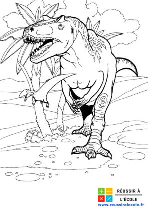 velociraptor dessin