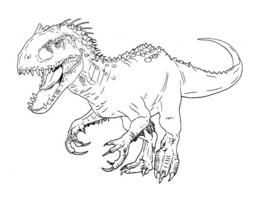 velociraptor dessin