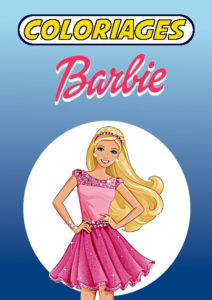 coloriage barbie à imprimer pdf