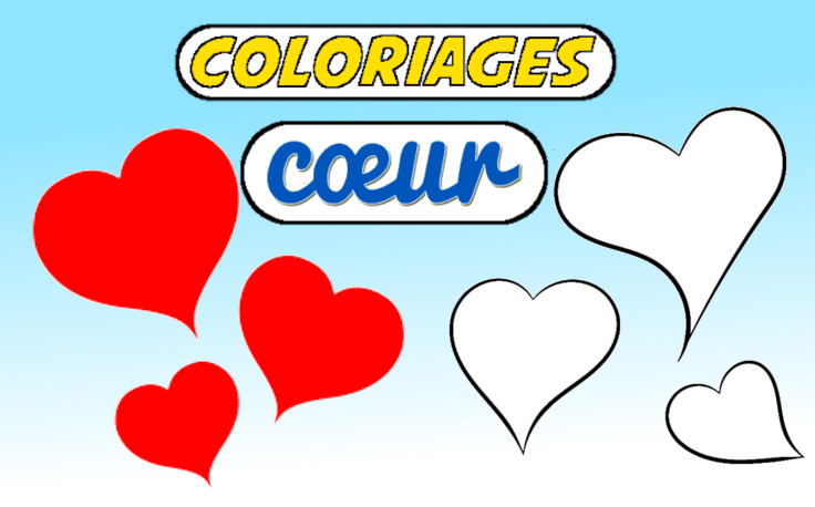 coloriage coeur