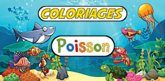 coloriage poisson