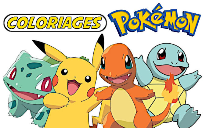 Coloriage Pokémon : 28 superbes dessins à imprimer gratuitement
