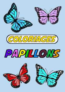 papillon coloriage