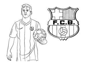 coloriage de foot